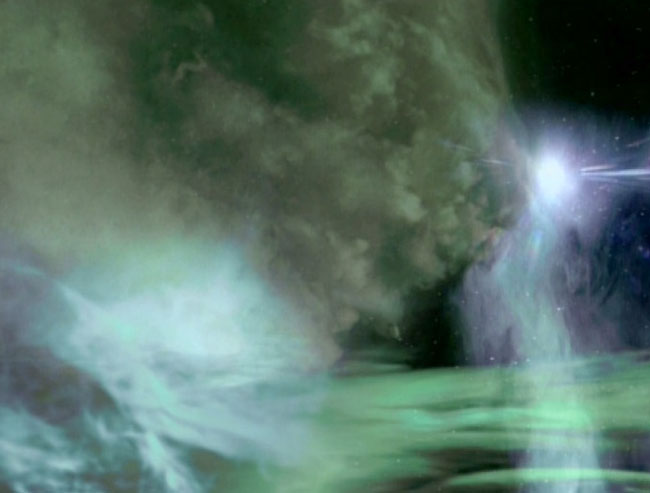 Sci-tech image Spatial Anomalies - Plasma Drift