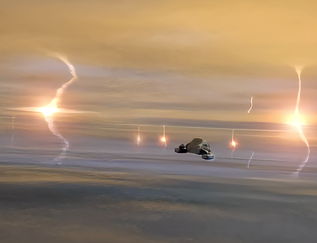 Sci-tech image Subspace Phenomena - Astral Eddy