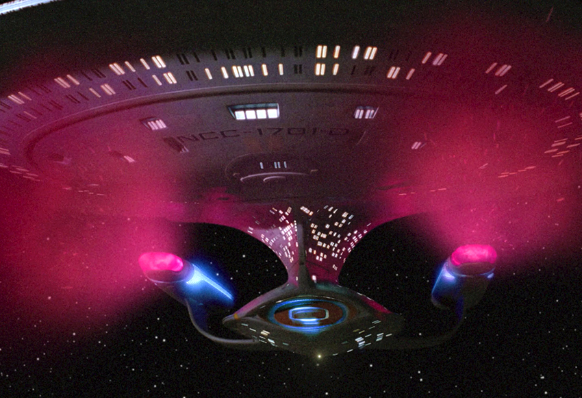 Sci-tech image Warp Drive - Bussard Collectors