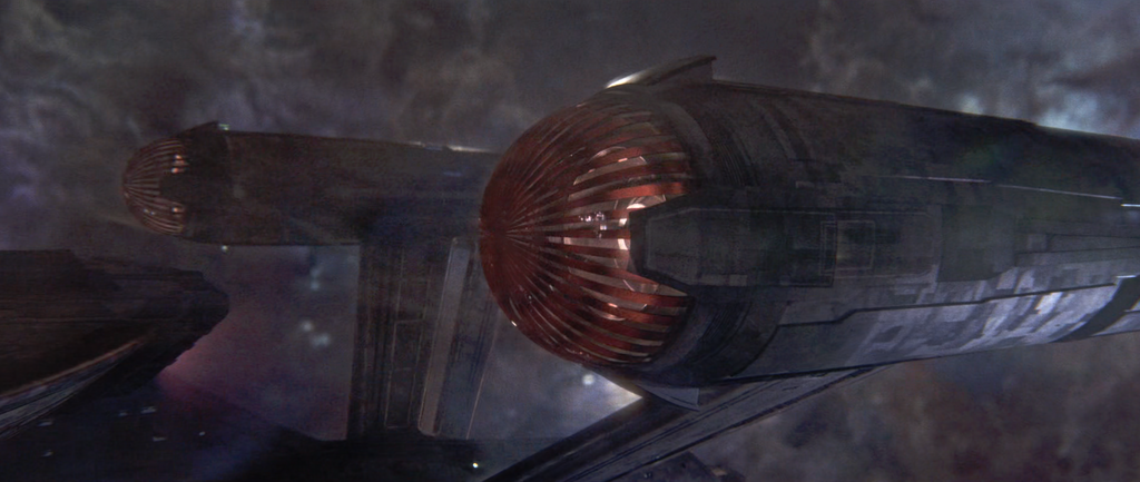 Sci-tech image Warp Drive - Bussard Collectors