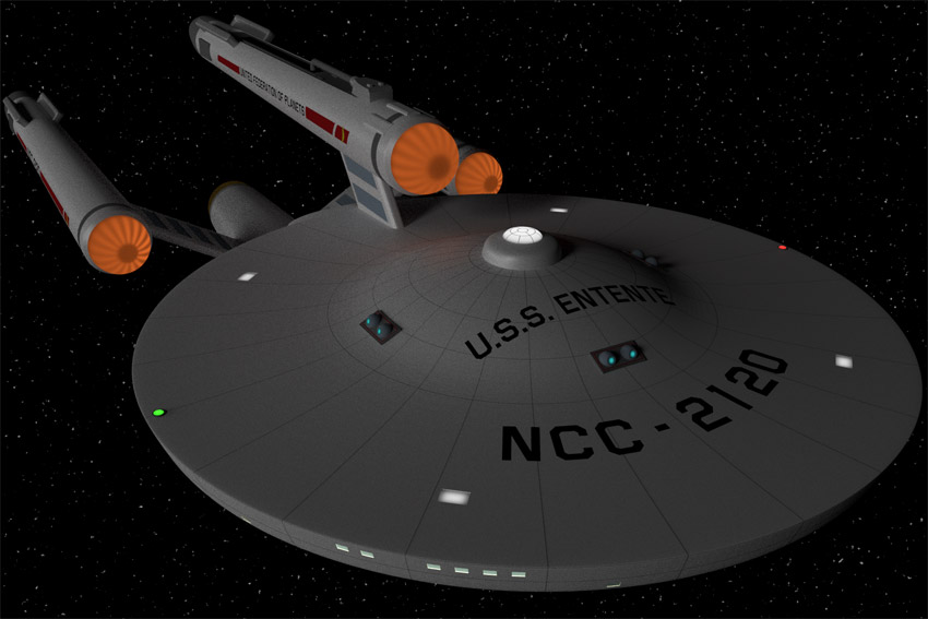 Starship image Federation Class