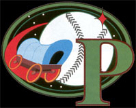 Pike City Pioneers baseball logo