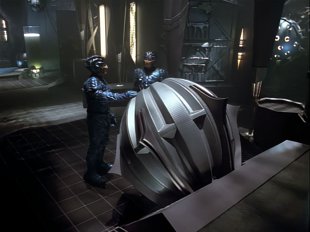 Starship internal Hirogen Ship