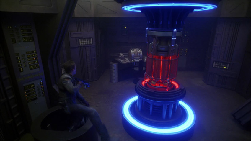 Starship internal Illyrian Ship
