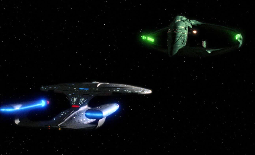 Battle image Klingon Civil War