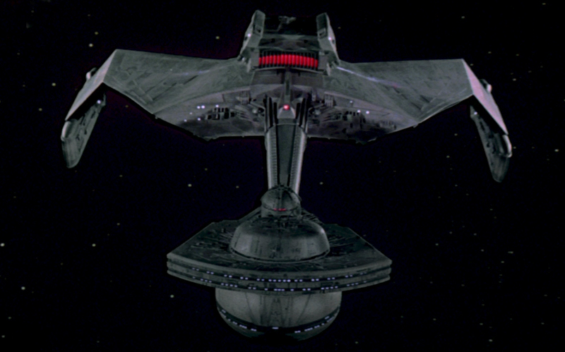 star trek klingon battle cruiser