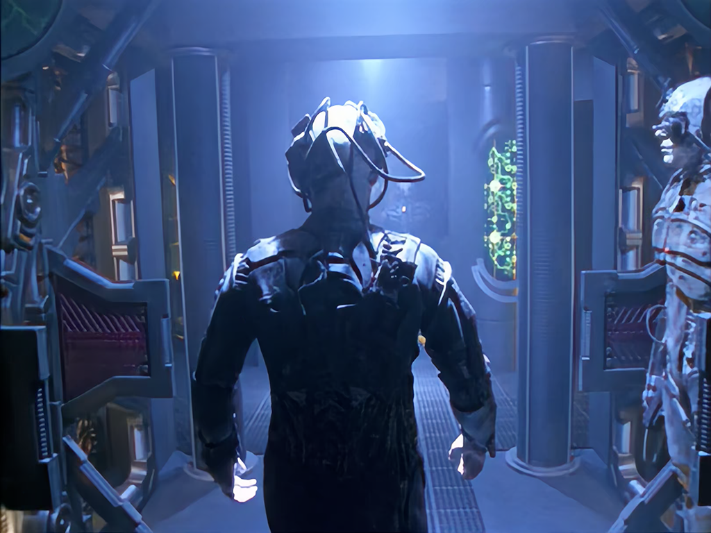 Starship internal Borg Sphere