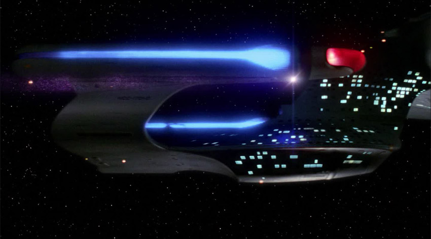 Sci-tech image Warp Drive - Plasma Venting