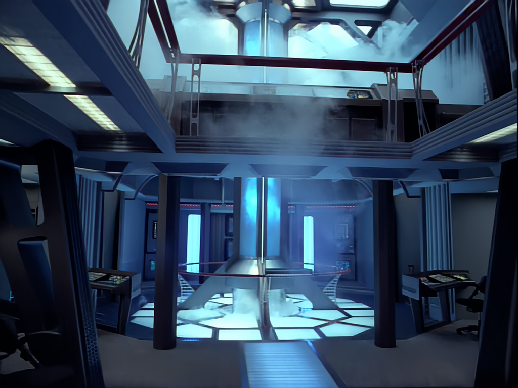 Sci-tech image Warp Drive - Core Ejection