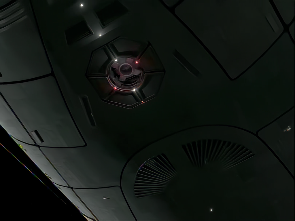 Sci-tech image Warp Drive - Core Ejection