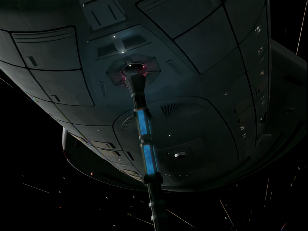 Sci-tech image Warp Drive - Core Ejection