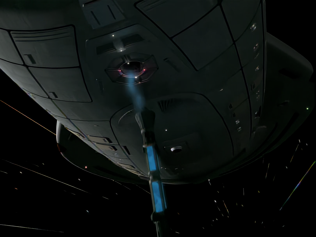 Sci-tech image Warp Drive - Core Ejection