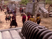 Starship image Bajoran refugee camp