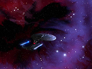 Starship image Gamma Erandi Nebula